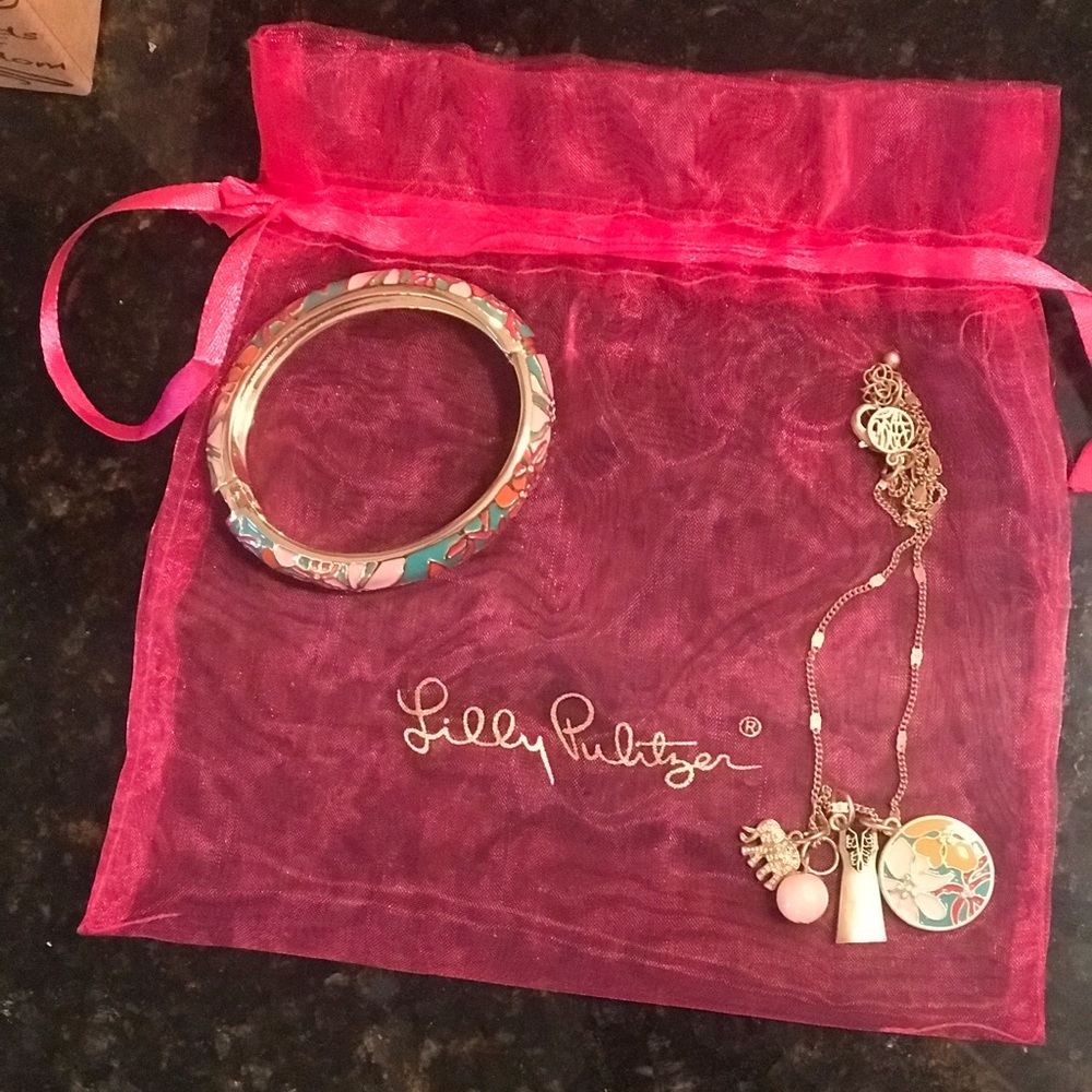 Lily Pulitzer Charming Necklace & Bracelet Set
